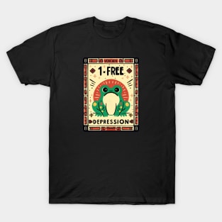 Frog voucher - one free depression T-Shirt